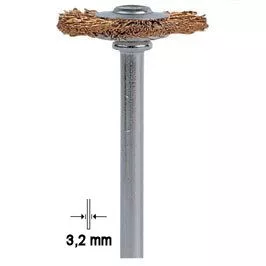 Brosse laiton - Ø19mm - Dremel 535